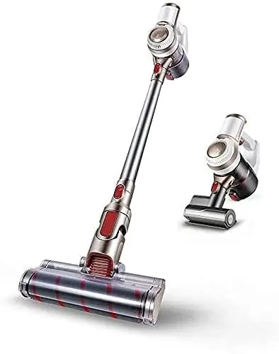 

Ручной легкий беспроводной пылесос с контейнером для пыли большой емкости 0,6 л, идеально подходит для твердых полов, ковров и шерсти животных для дома (A) DR(C)