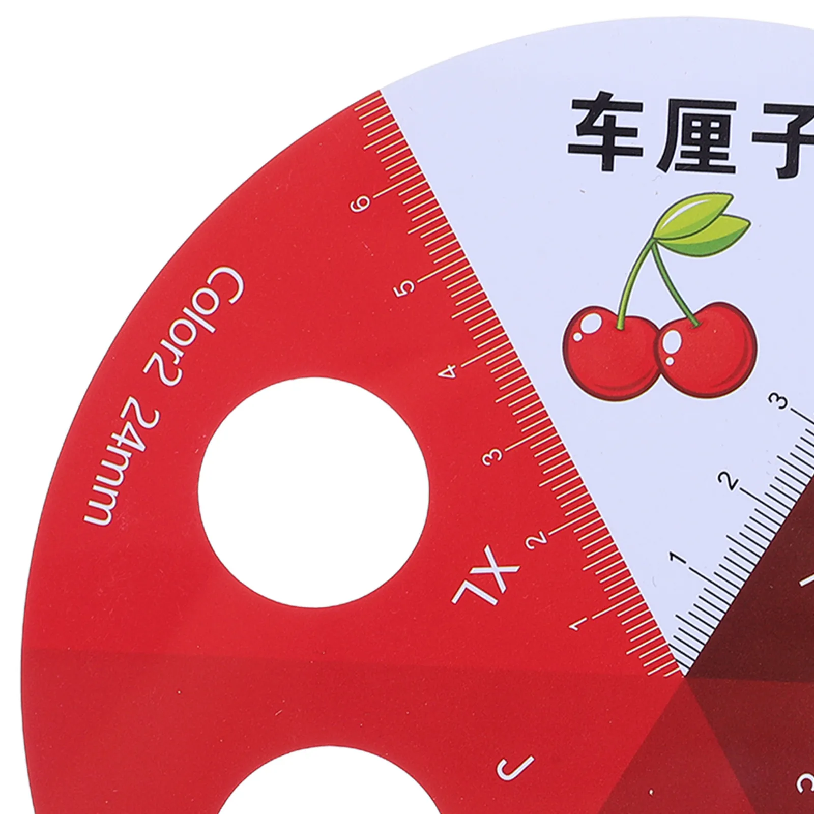 4Pcs Fruit Diameter Measure Tool Cherry Dimension Grading Gauge Precise Berry Sizing Checker Diameter 24-32Mm Fresh Produce