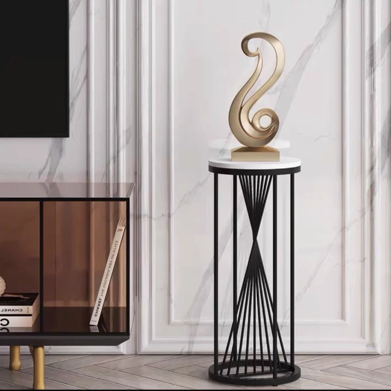 Support pour plantes sur pied nordique, étagère à plusieurs niveaux en métal pour salon, coin TV, balcon, peu encombrant, support pour Pot de fleurs d'intérieur