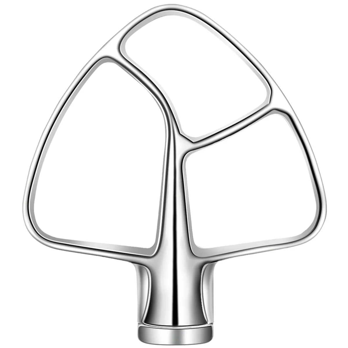 

A35T-Stainless Steel Flex Edge Beater for KitchenAid Mixer, Fits Tilt-Head Stand Mixer Bowls for 4.5-5 Quart Bowls
