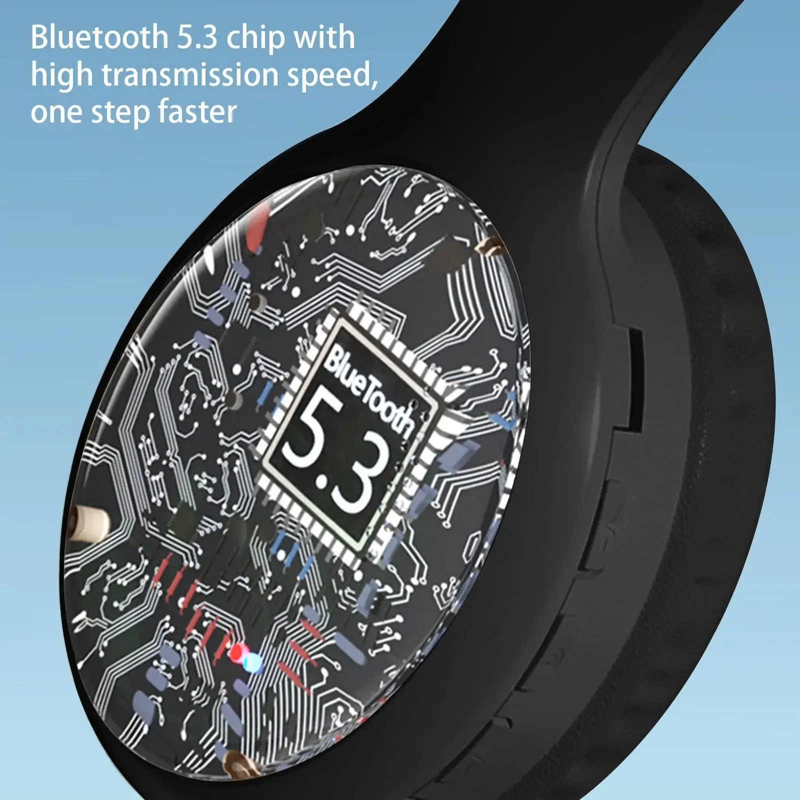 سماعات بلوتوث صوت ستيريو لتميز الصوت بدون أسلاك واتصالات واضحة، للتمرين