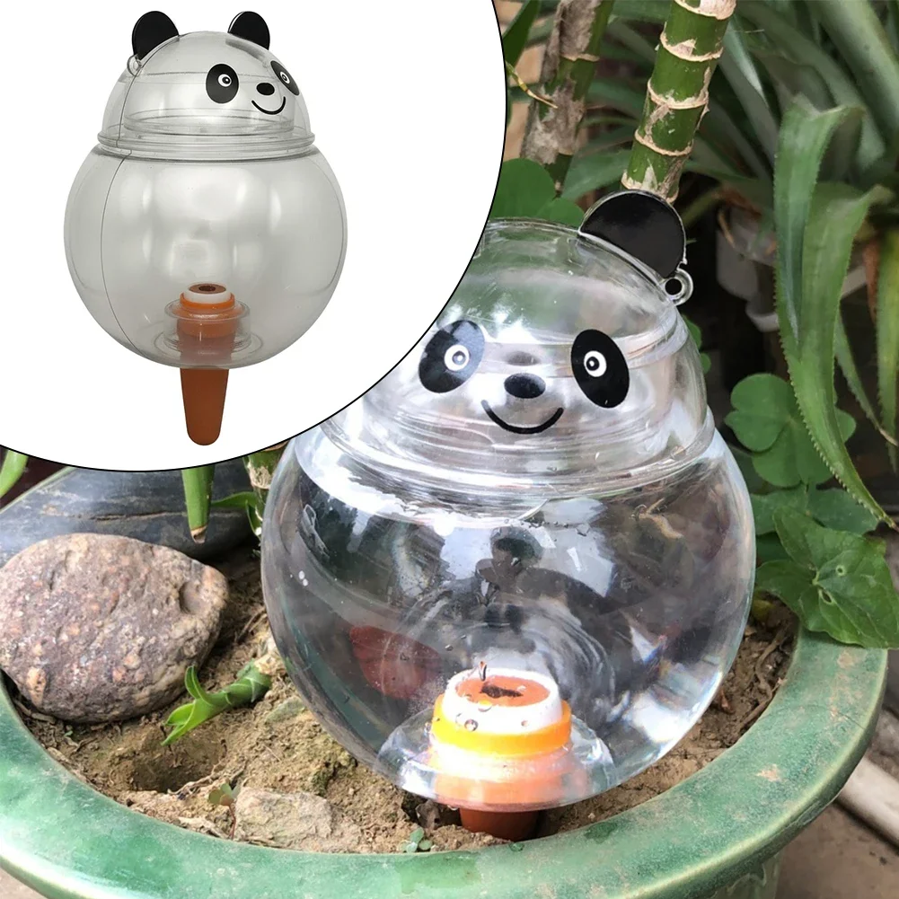 Automatic Watering Device Panda-shaped Easy And Convenient For Potted Plants Watering Plant Care Accessories