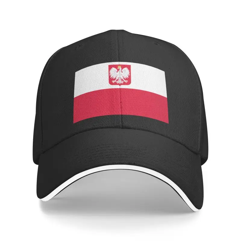 Personalized Flag Of Poland Baseball Cap Sun Protection Women Men's Adjustable Dad Hat Spring