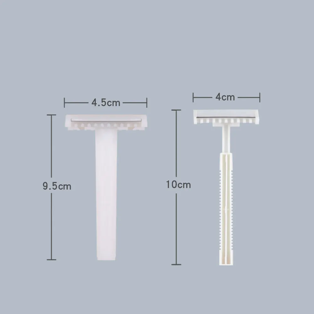 10個入り医療用使い捨てカミソリ 女性用 男性用衛生シェーバ - Women Accessories Combo のレビューと価格