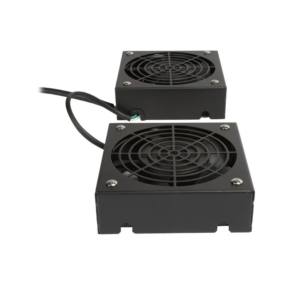 Kit ventola da tetto per montaggio a parete Ventole ad alte prestazioni da 120 V Confezione da 2 prese 5-15P Soluzione di raffreddamento montabile a parete durevole