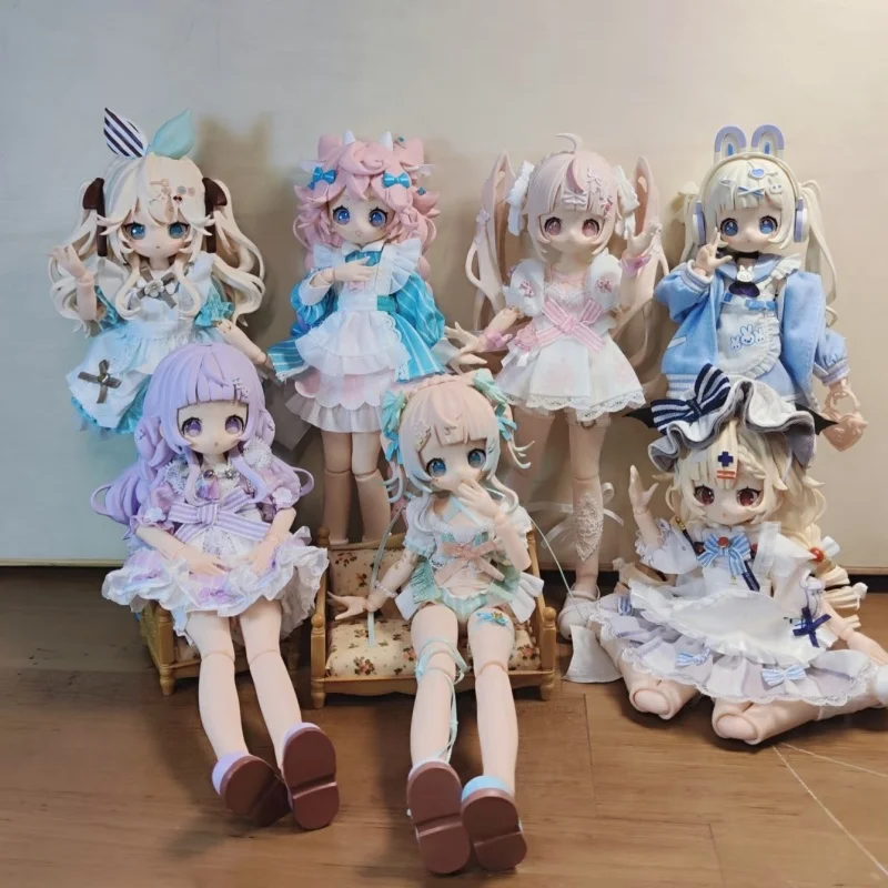 

Аутентичная кукла Sugar Girl Bjd с глухой коробкой, более 1/8mjd, съемная кукла, настольные аксессуары, праздничные подарки для девочек