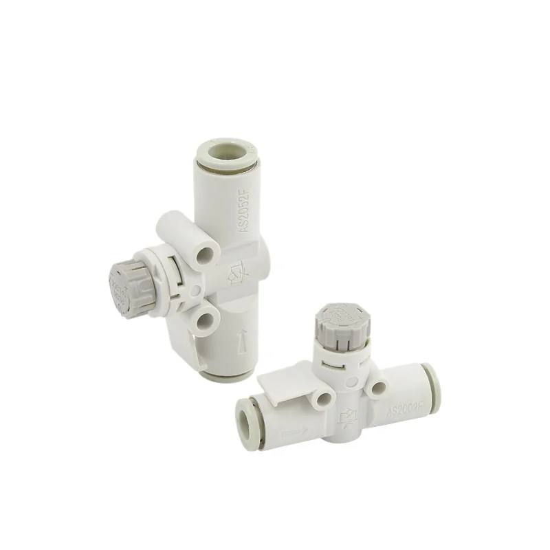 Pneumatic Fittings SMC Type Speed Controller AS1002F AS2002F AS2052F AS3002F One-touch Fitting Air Regulating Throttle Valve