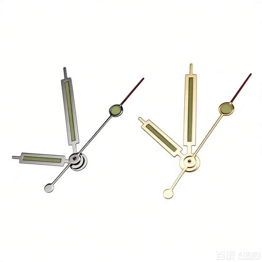 

Golden Watch Hand Syringe Shape Luminous Needle For NH35/ NH36/ 4R Movement Modify Mechanical Watch Accessories