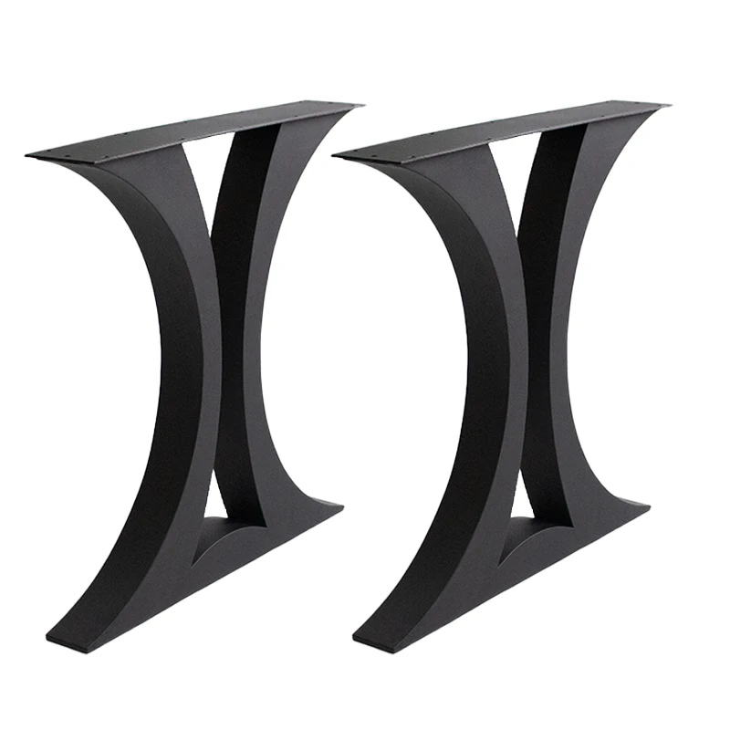 

Luxury Brushed Finish Stainless Steel Square Outdoor Garden Table Base for Cafe Dining Restaurant Table Legs Base Furniture Legs
