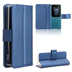 Phone Case For Nokia 105 2G 4G 2023 TA-1538, TA-1551, TA-1546, Leather Vintage Phone Case On Cases Flip Magnetic Wallet Cover