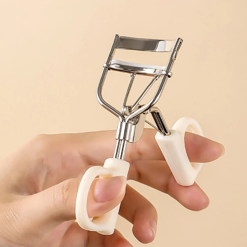 1 Pcs Women's Eyelash Curler Fits All Eye Shapes Eyelashes Curling Tweezers Long Lasting Eye Makeup Accessories Tools