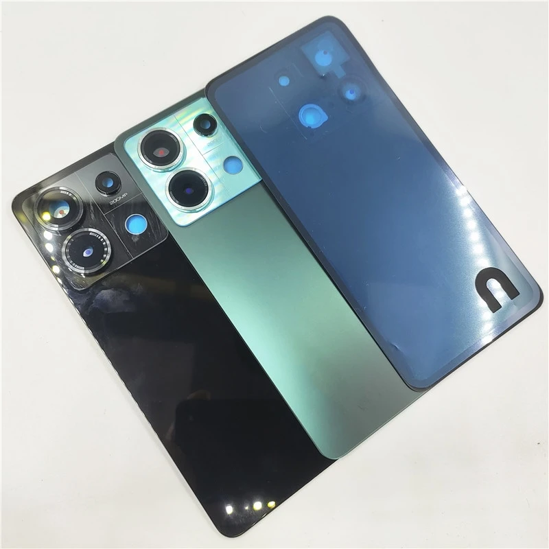 Battery Back Cover for Xiaomi Redmi Note 13 Pro 5G 2312DRA50C Rear Door Glass Housing Replacement Parts