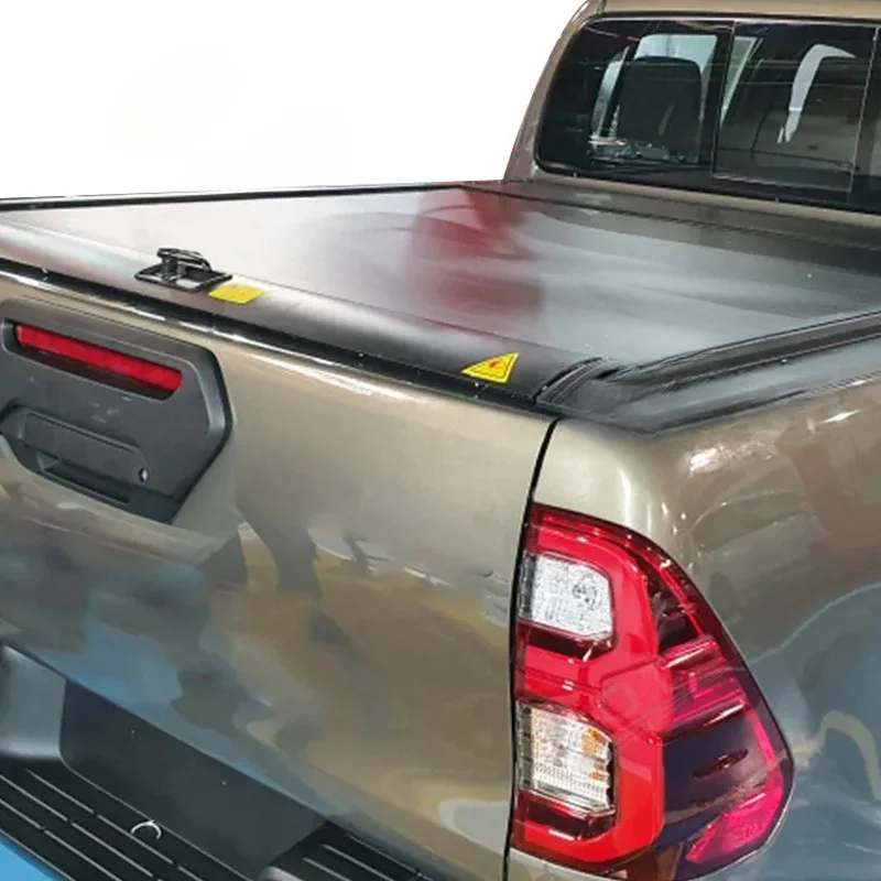 Hot Selling Retractable Roller Shutter Tonneau Cover Suitable For Hilux Tundra Pickup Truck Bed