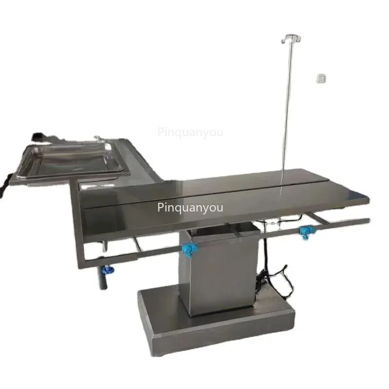 Clinics Electric Lifting V-shape Operating Surgical Table Animal Pet Operating Table 140*65*(80-110)cm