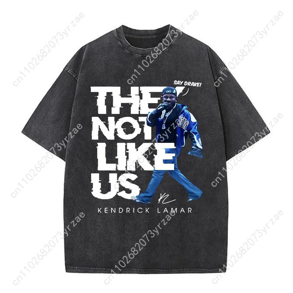 كندريك لامار إلى القواد فراشة الرجعية التي شيرت رجل امرأة عالية الجودة القطن قصير الأكمام موضة تي شيرت لينة تنفس القمم #2