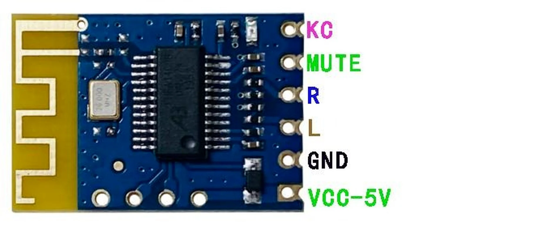 JDY-62 Mini Antenna BLE Bluetooth Stereo Audio doppio modulo a due canali a basso livello per Arduino per IOS sonno automatico