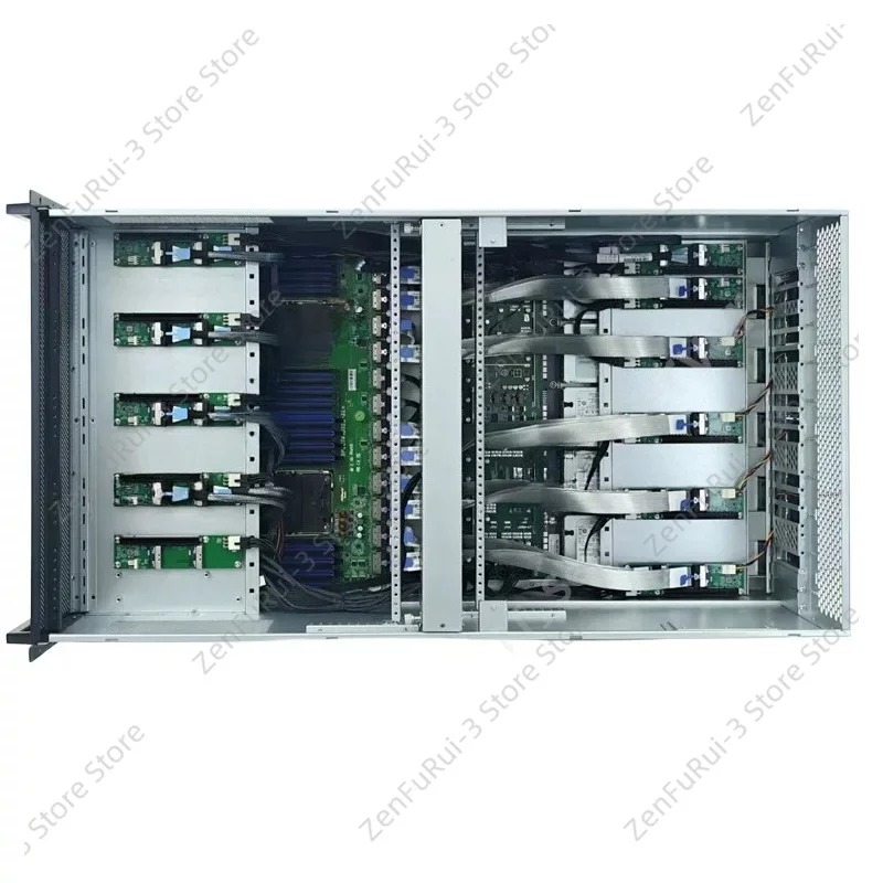 Xeon 4th Generation 5th Generation 8 Card 5090 Three Slot 8 Card 5090 Gaming Card 7U GPU Server - view 4