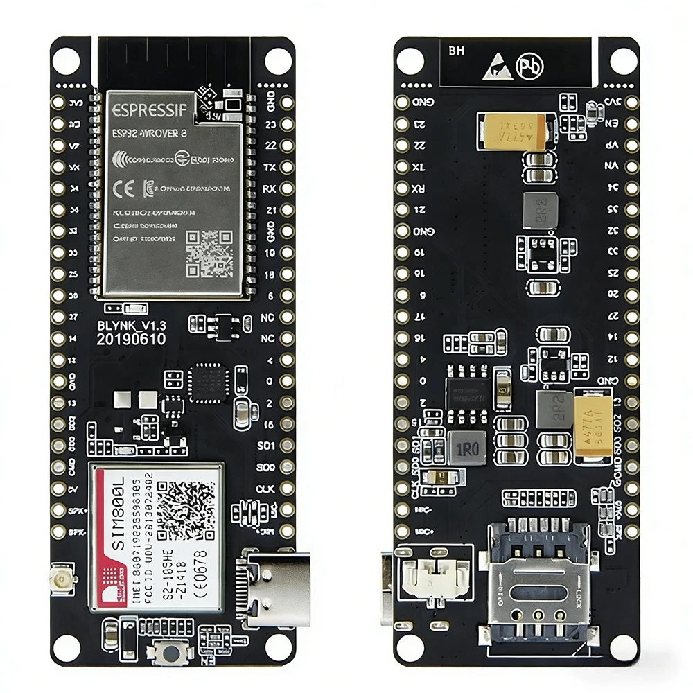 TTGO T-Call V1.4 ESP32 WiFi Bluetooth SIM800L Module Development Board with SIM Card Slot GSM GPRS Antenna IoT Wireless