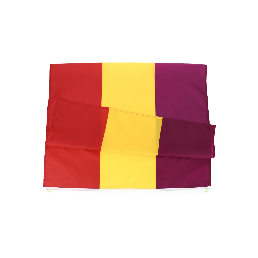 FLAGLINK Flag of the Second Spanish Republic 90X150CM Polyester Second Spanish Republic Flag Spain National Hanging Banner