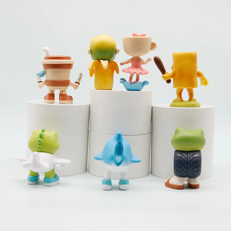 جديد تونغ تونغ صحور Brainrot عصا رجل Tralalelo Tralala Shimpanzini Bananini أنيمي الشكل الطرفية هدية صندوق أعمى لعبة