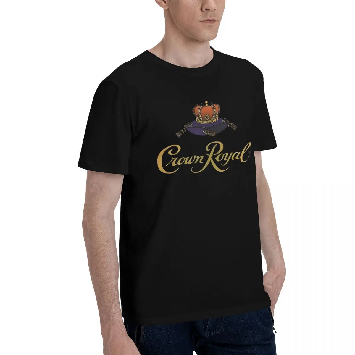 Crown Royal Luxury Whisky premium Sports Vintage Kemp Top tee Leisure USA Size