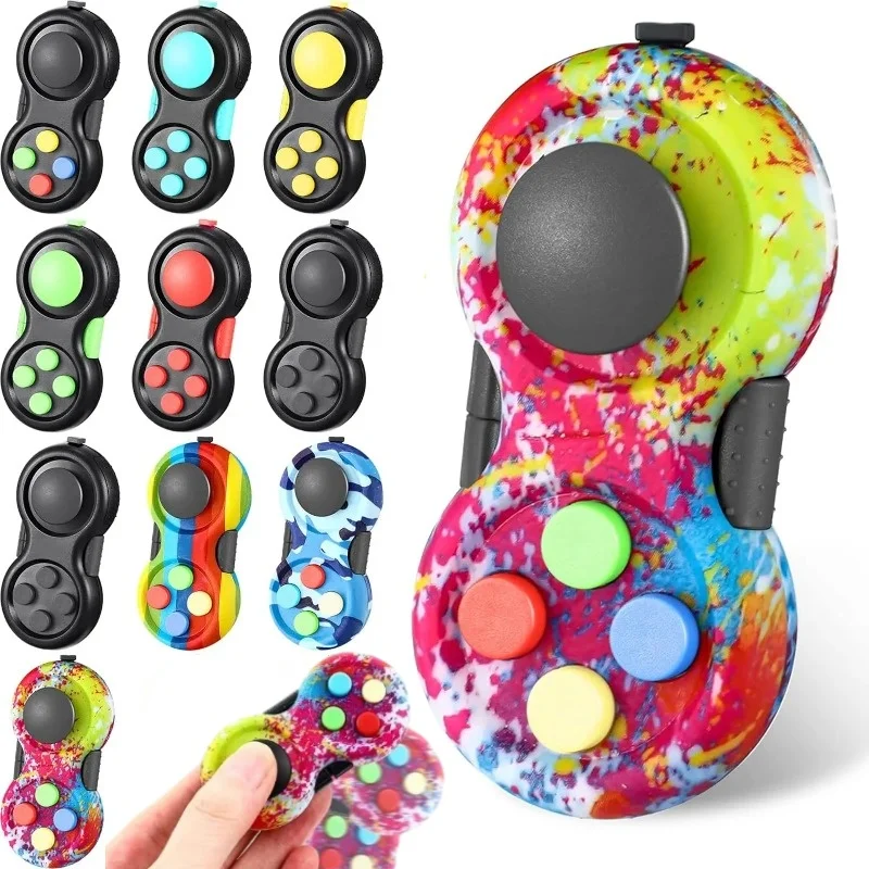 Fidget Pad Stress Relieving Handle Magic Cube For Classroom Play ADHD Artifact For Ventilating Creativity Toy Stress Relieving