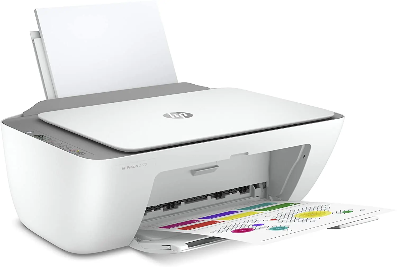 HP DeskJet 2720 All-in-One printer wireless printing, instant ink 2-month trial white print, scan and copy Wi-Fi USB