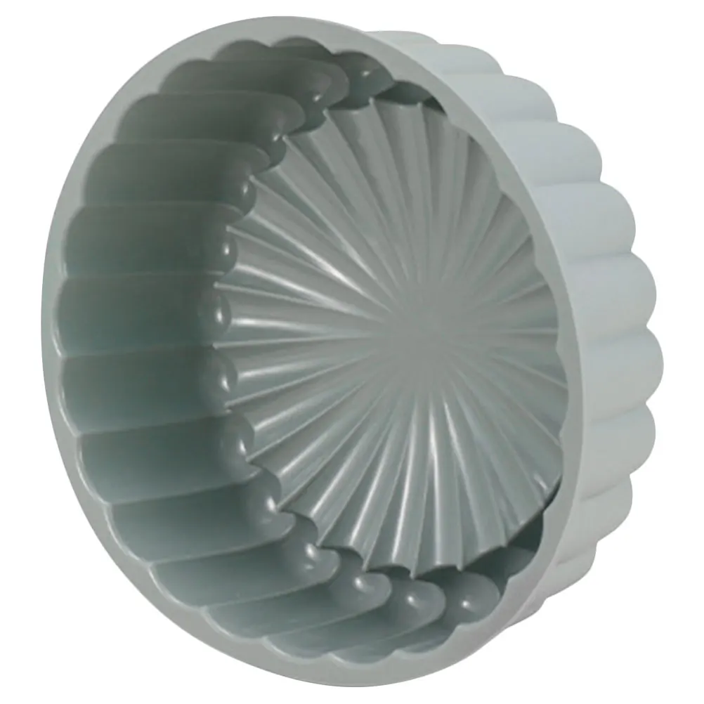 

Food Grade Gray Silicone Cake Mold Round Shape Non stick Baking Pan Heat Resistant Easy Clean Stackable Kitchen Supplies