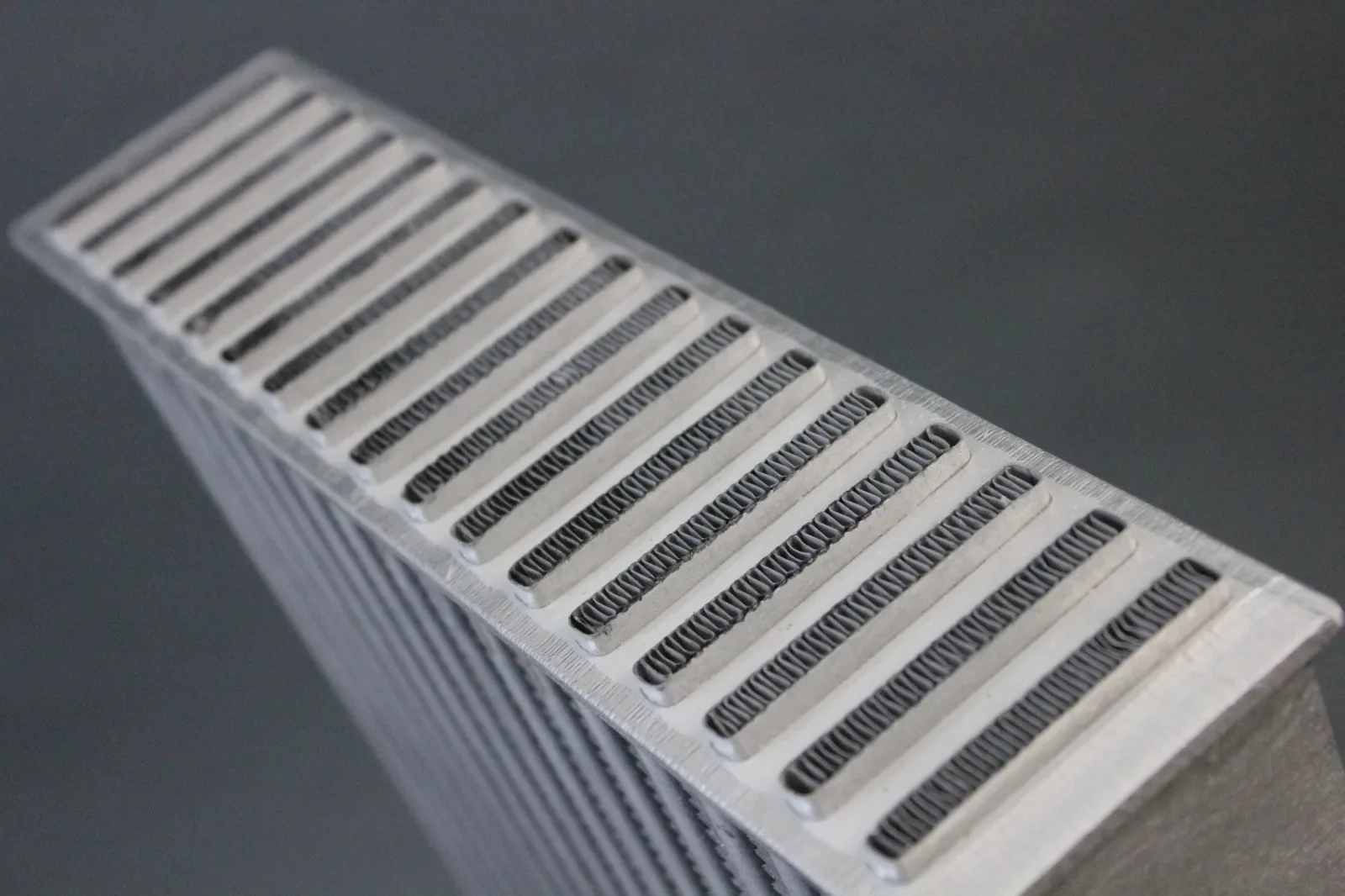 Various specifications of radiator cores
