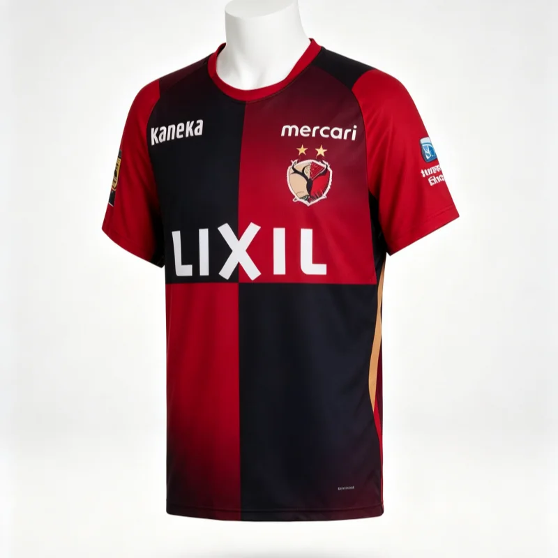 26-27 Season Adult Kashima Antlers 3D Printed T-shirt Men's Sports Style Summer Breathable Fast Drying Parent-child Jersey