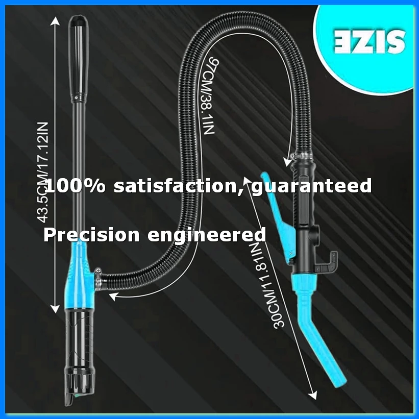 Upgrade Portable Power Battery Pump, Electric Siphon Pump Water Transfer Pump for Gas, Fuel, , Water Transfer-DTB1