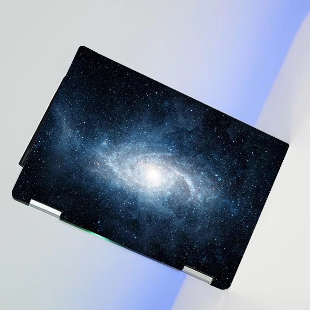Universal 15 16 17 Inch Laptop Sticker Skins Galaxy A+C Side DIY Protective Film Waterproof Scratch-proof