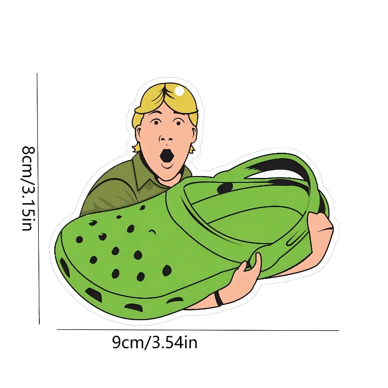 Car Air Freshener Pop Art Green Clog Shoe Cartoon Hanging Fragrance Ornament Funny Car Rearview Mirror Decor Novelty Scent Gift