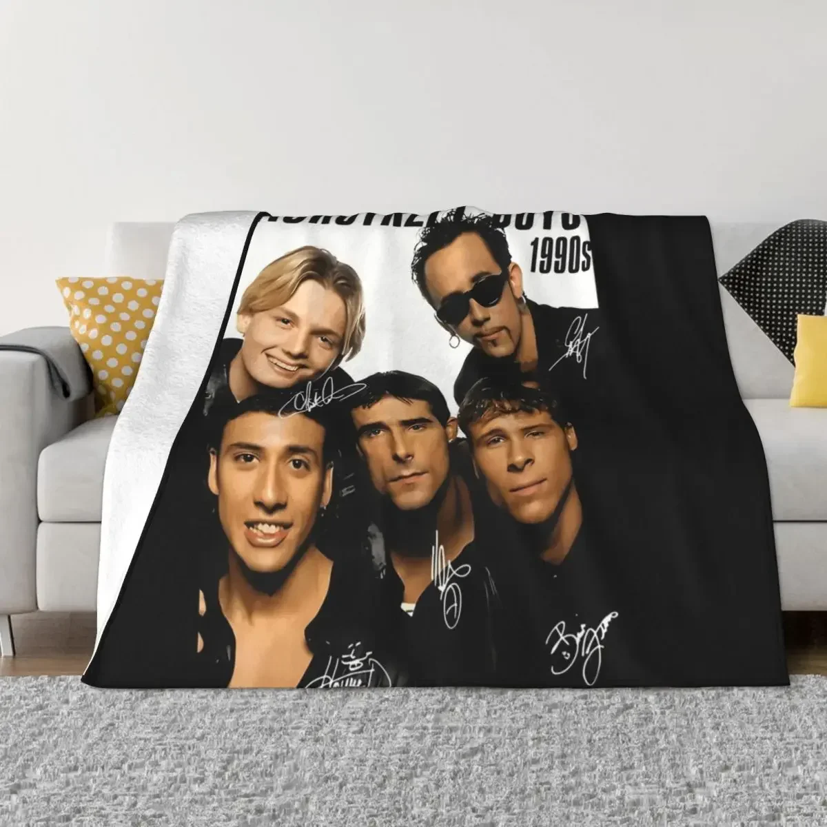 

BSB Backstreet Boys Плед Тяжее одеяло для сна забавный подарок Роскошное дизайнерское одеяло