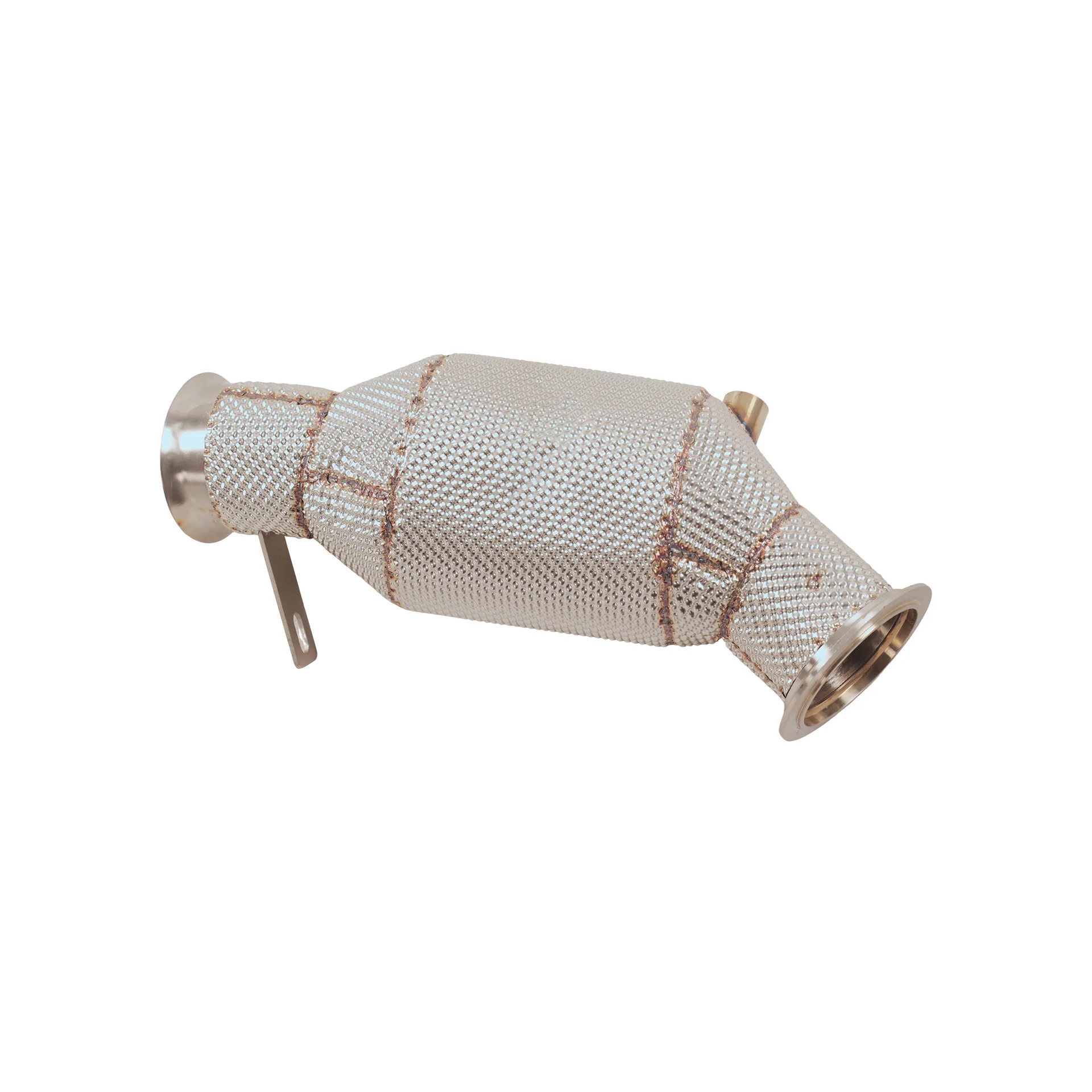 Free Flow Downpipe for M2 M135 N55 3.0T Stainless Steel Exhaust Pipes with Heat Insulation