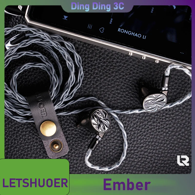 

LETSHUOER Ember 4.4mm-0.78 2Pin 14.8mm Флагманские планарно-магнитные Hi-Fi внутриканальные наушники