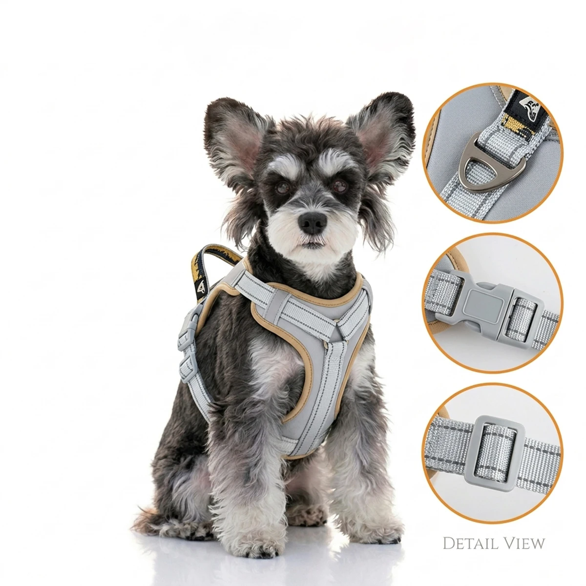 New No Pull Dog Harness for Laege Dogs Adjustable Pet Harness Vest for Small Dogs Cats ReflectiveDog Chest Strap Lead Walking