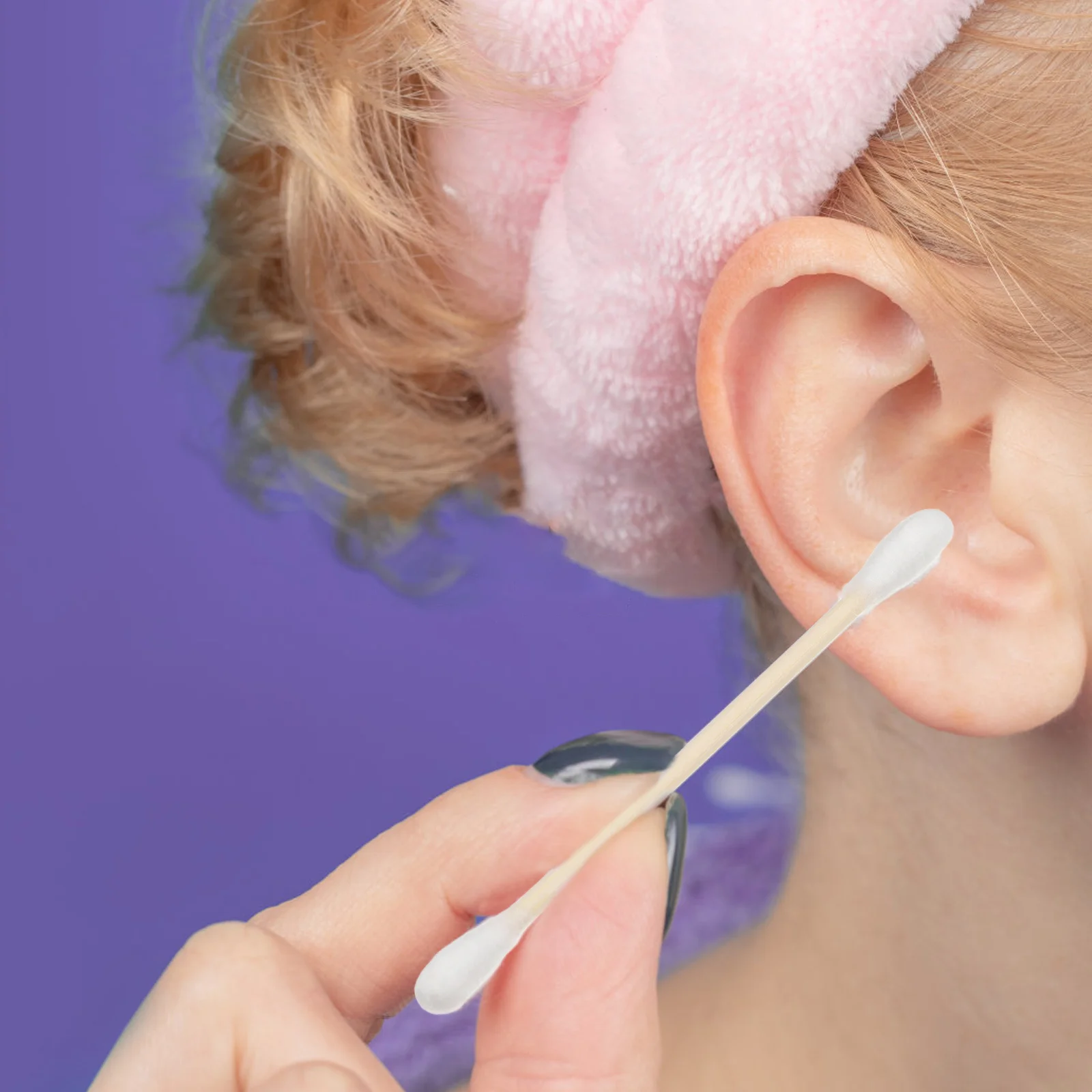 100Pcs Cotton Mulitfunctional Bamboo Swabs Dual Ended Makeup Remover Ear Cleaning Care Electronics Precision