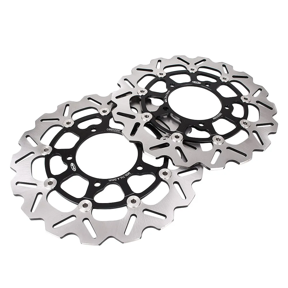 2PCS Motorcycle Front Brake Disc Rotors For Suzuki GSXR 600 750 2006 2007 & GSXR1000 GSX-R 1000 2005-2008