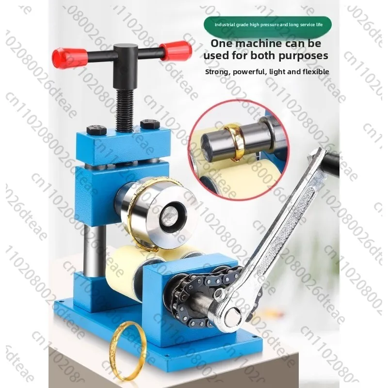 

Manual brakes, gold, silver, copper, bracelets, rings, rounding machines, rounding machines, gold punching tools