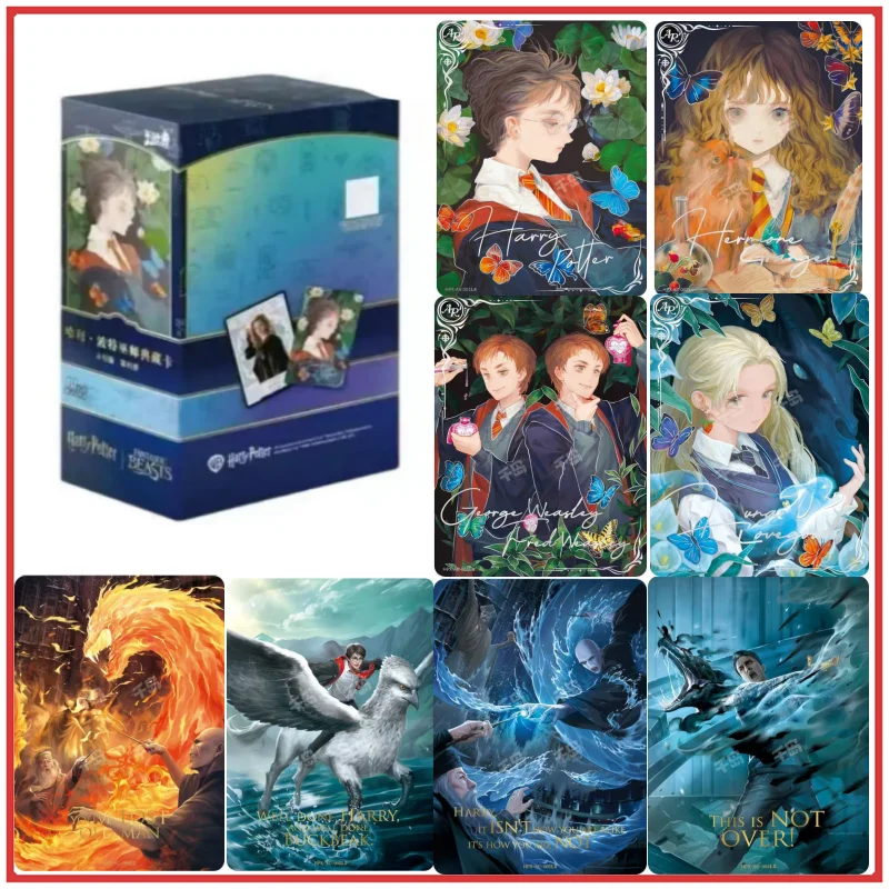 

Genuine KAYOU Harry Potter Card Eternal Edition Series 4 Rare Card Magic World Academy Collection Card Children's Game Toys