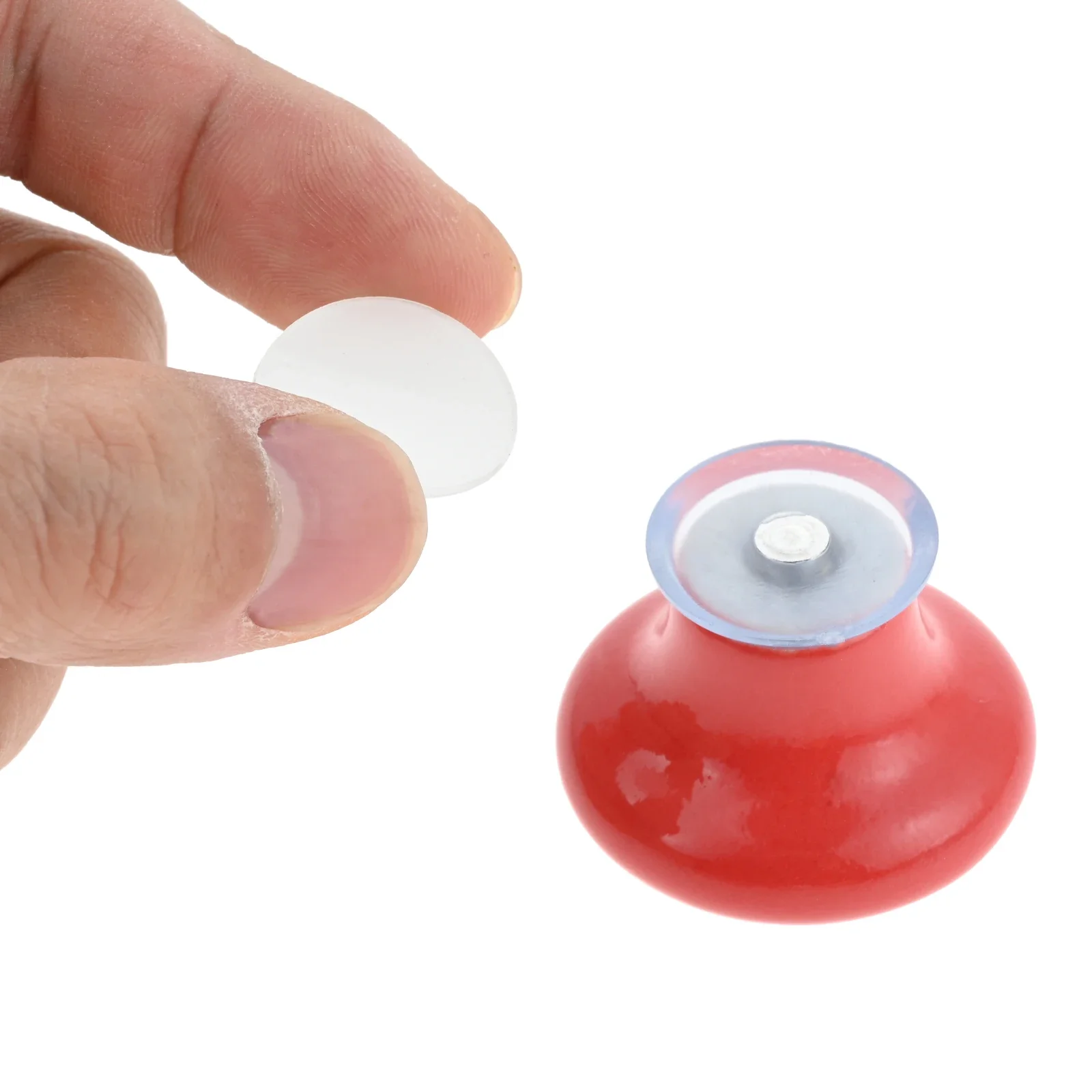 Bathroom Toilet Tank Flush Button Press Button Assistant Presser Handle Assist Tool for Flush Valve Button Round/heart Shape