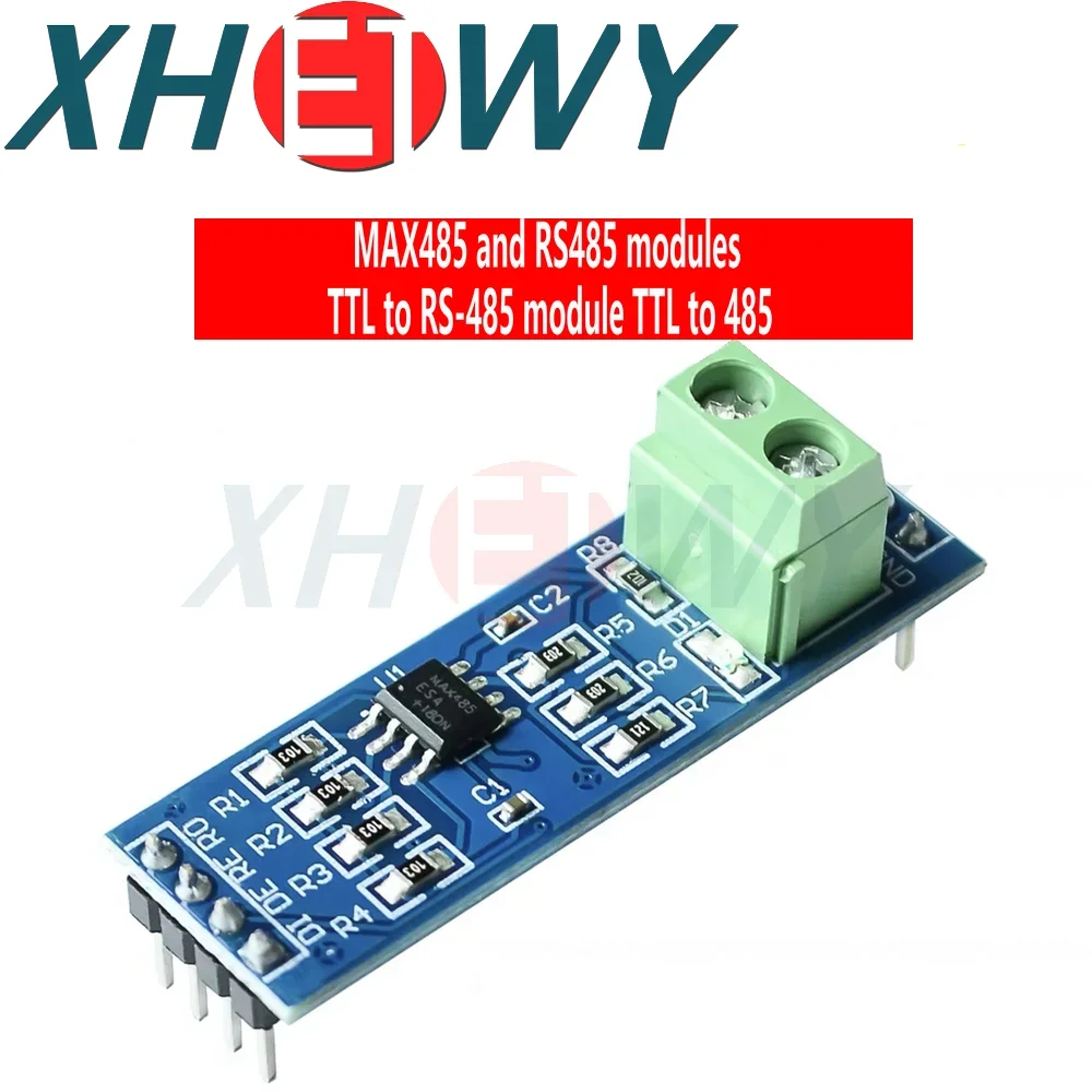 MAX485 Module RS-485 TTL Turn To RS485 MAX485CSA Converter Module For Arduino Microcontroller MCU Development Accessories