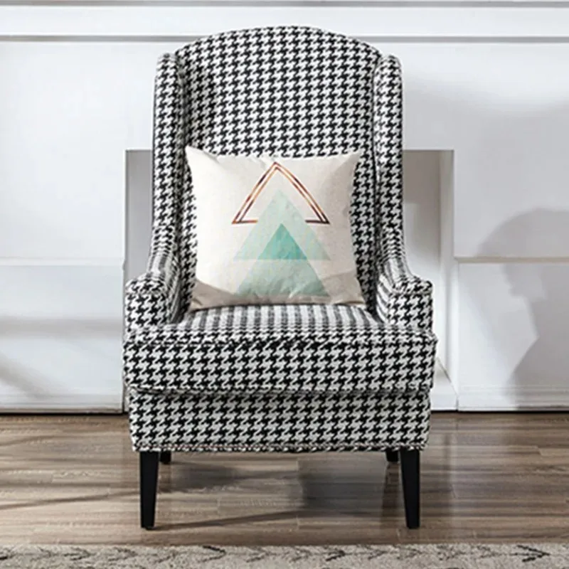 Leisure Tiger Chair Living Room Single Sofa Chair Balcony Living Room Wind Sofa Chair