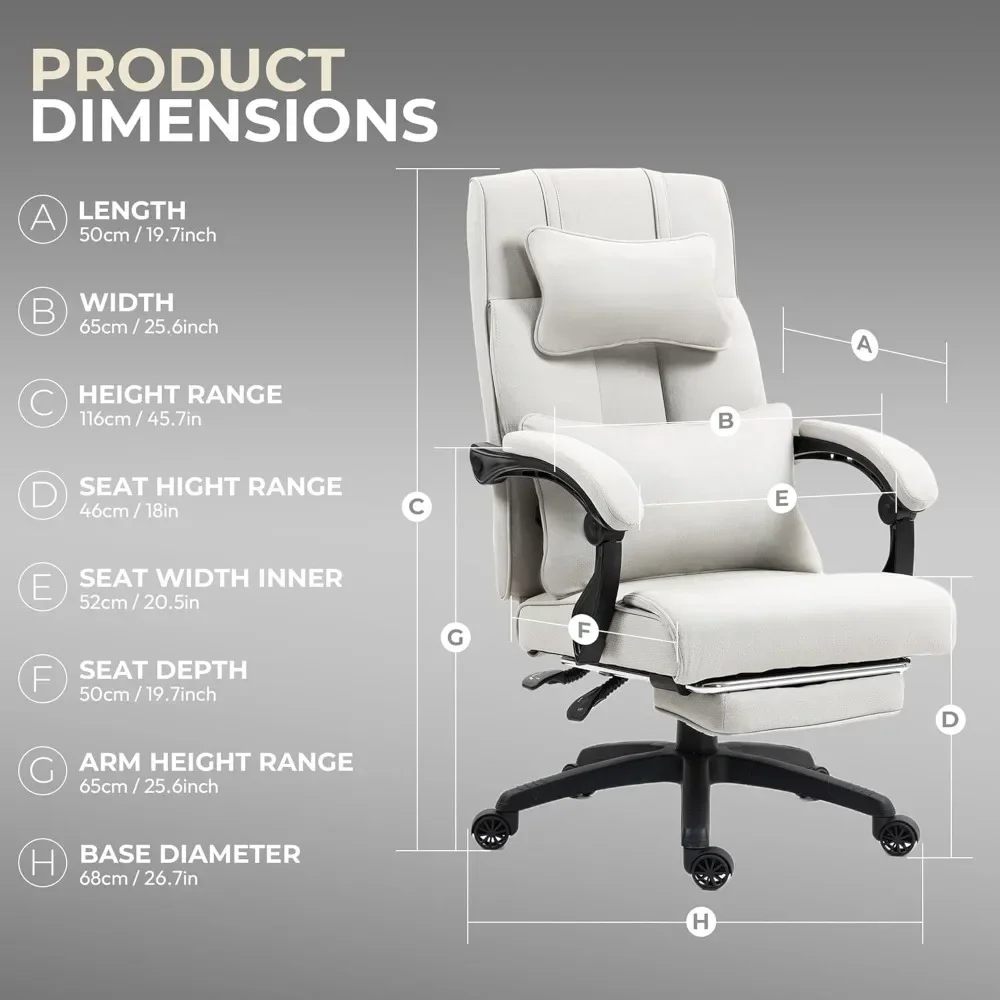 Transparent Chair Adhd Furniture Home Office Leg Rest Wooden Chairs Accent Computer Writing Massage White Leather Lazy Armchairs