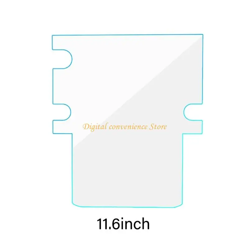 واقيات شاشة ملاحة السيارة 97QA فورستر لموديلات فورستر 2025 2026 مقاس 11.6 بوصة واقي الأسطح المقاومة للكسر