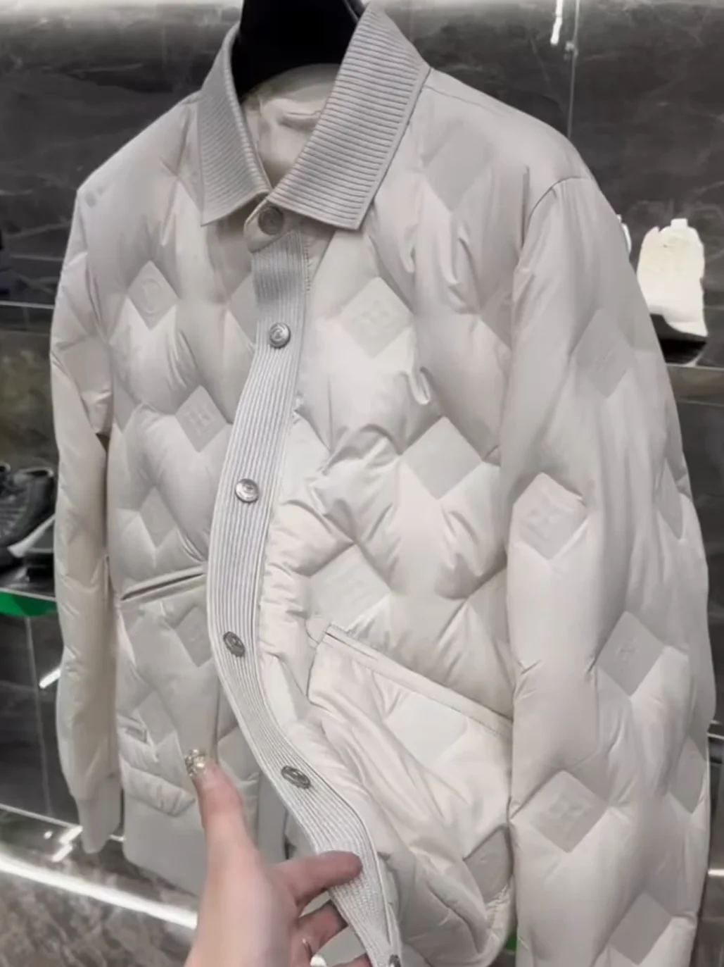 

Мужская модная трикотажная куртка с воротником-стойкой, приталенная, осенне-зимняя, европейская, универсальная, молодежная, ulari