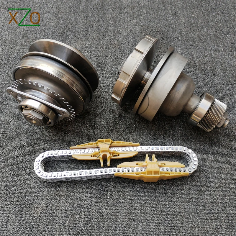 

Original JF018 JF018E CVT Auto Transmission Pulley With Belt Chain Fit For Nissan Gearbox