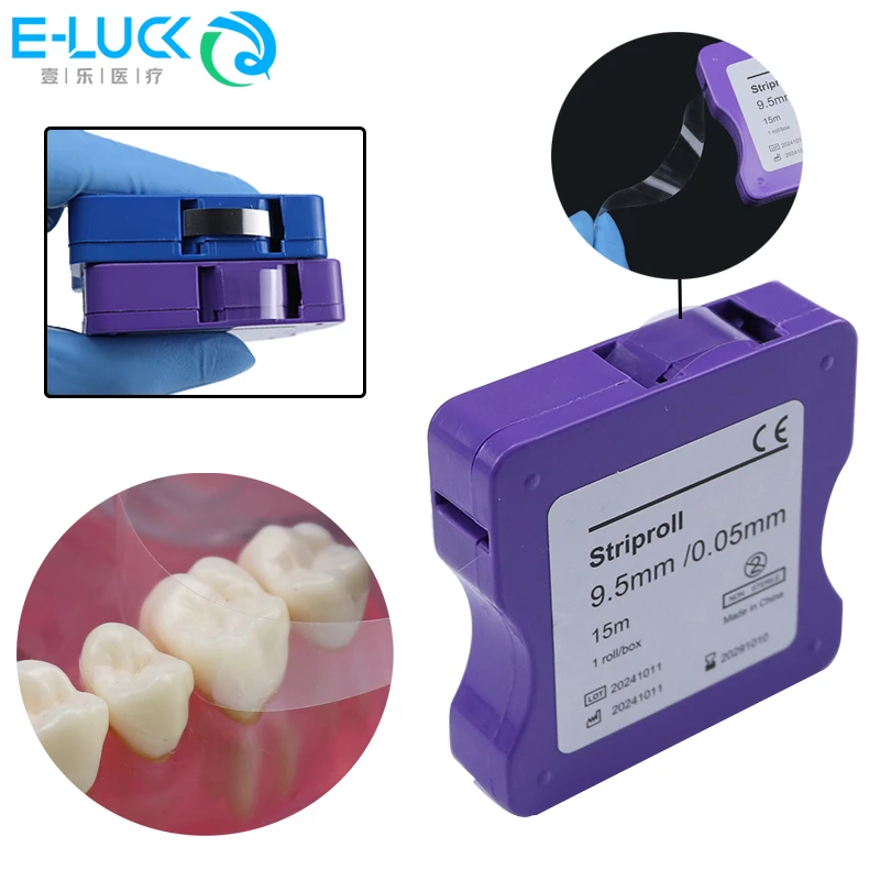 Dental Matrix Bands Strips Stainless Steel/Resin Film Restoration Light Cured Width Matrix Strips For Dentist Product
