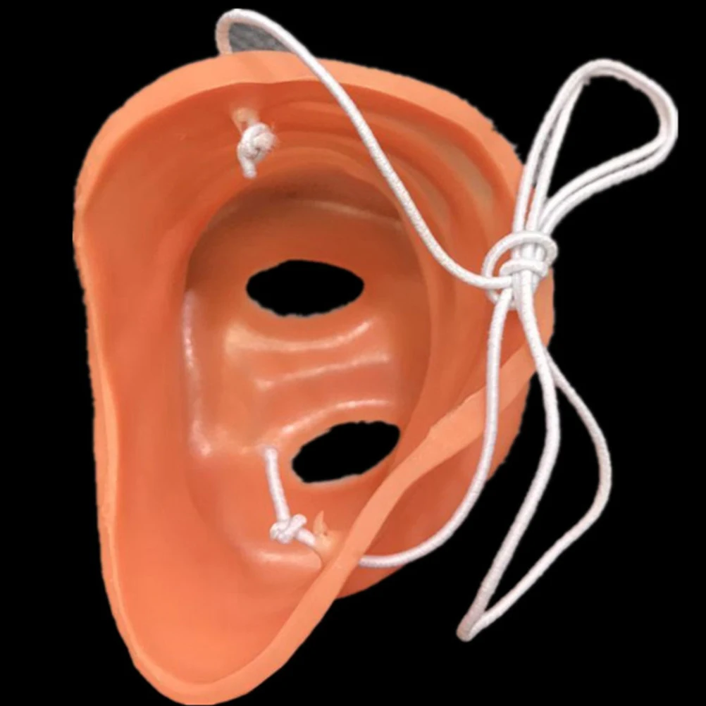 

6Pcs Exquisite Simulation Masks Elastic Band Fun Accessories For Costume Parties And Children's Games
